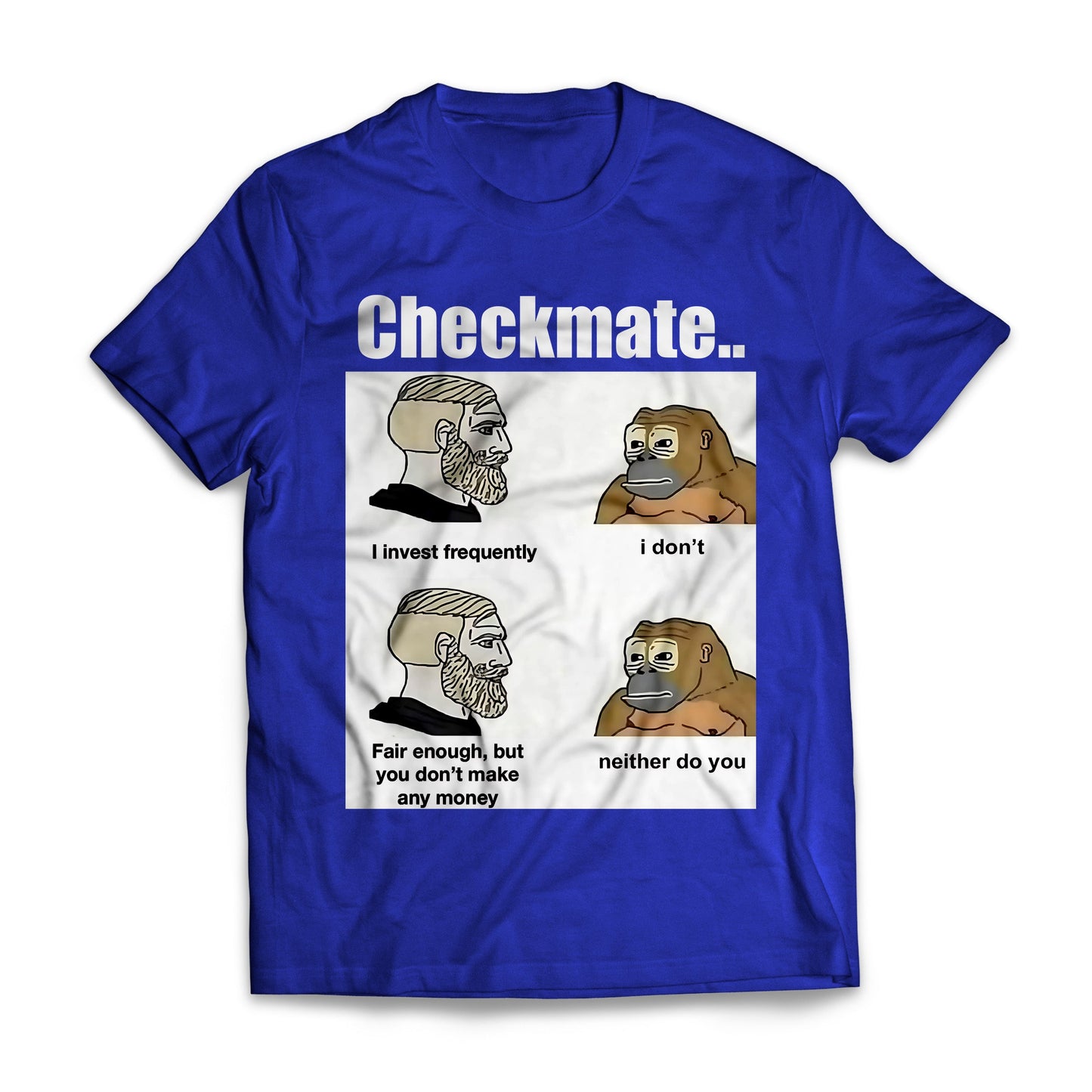 Checkmate Funny Bitcoin BTC ETF Etherium Crypto Trading Shirt