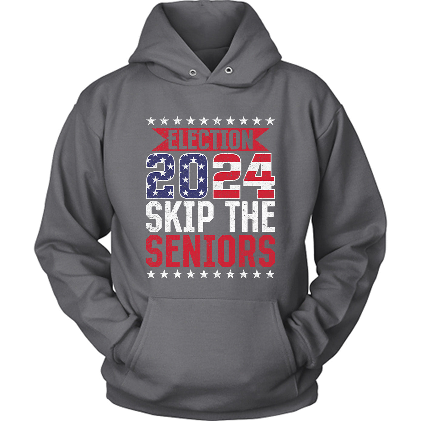 Election 2024 Skip The Seniors Funny US Election Tshirt