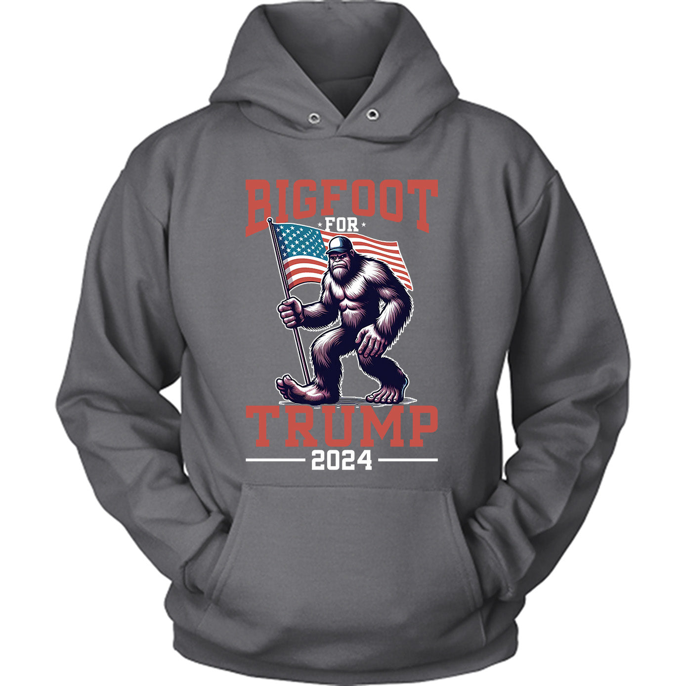 Bigfoot For Trump 2024 US Presidential Election Republican T-shirt