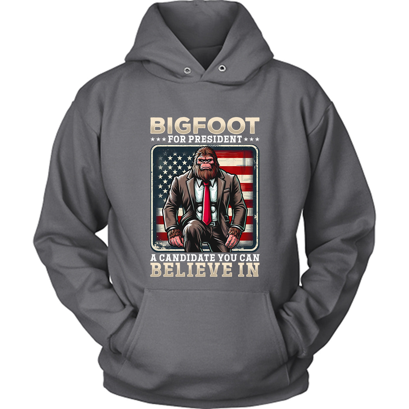 Bigfoot for President Democrat Republican Politics USA Election Shirt