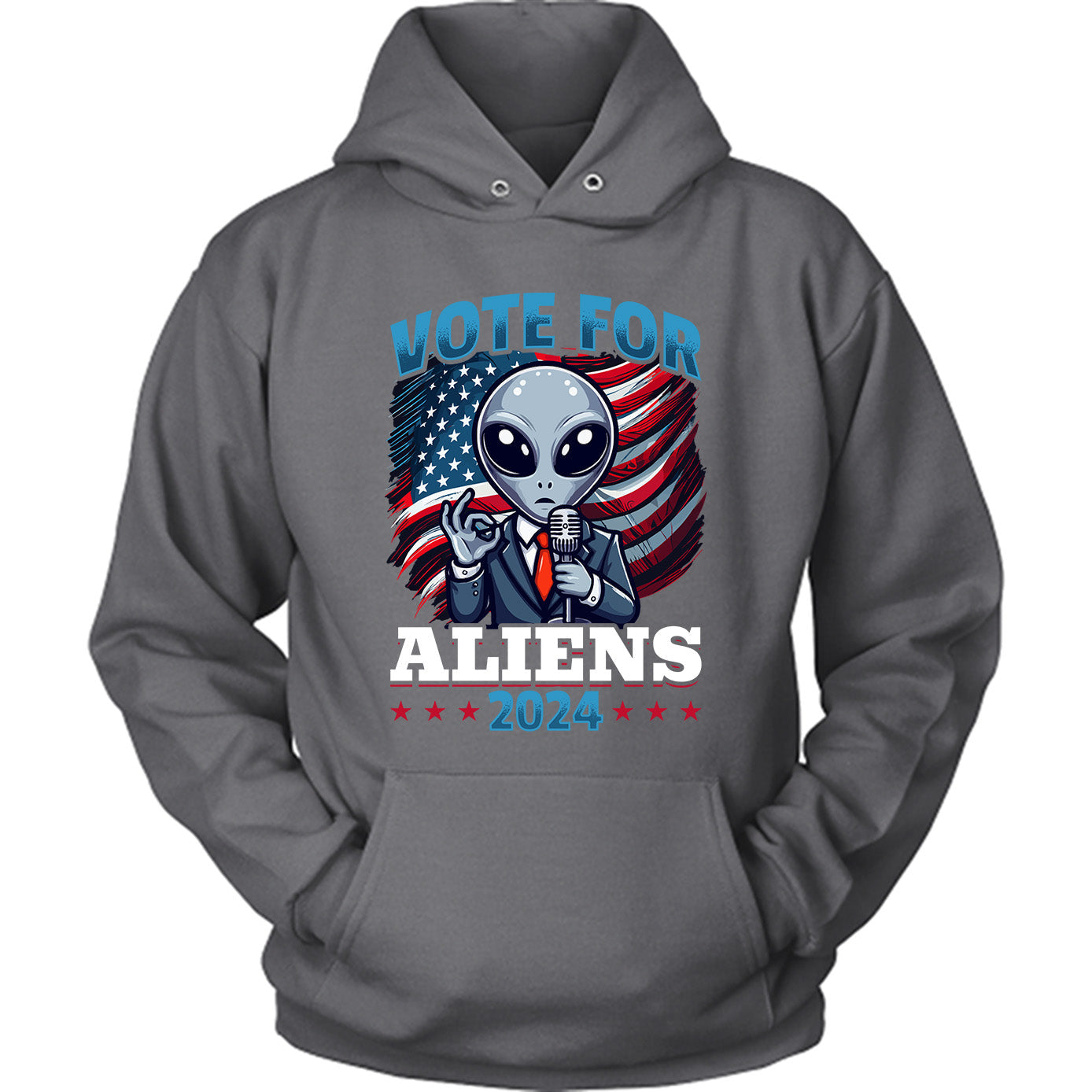 Vote For Aliens Funny US Presidential Election Parody T-shirt