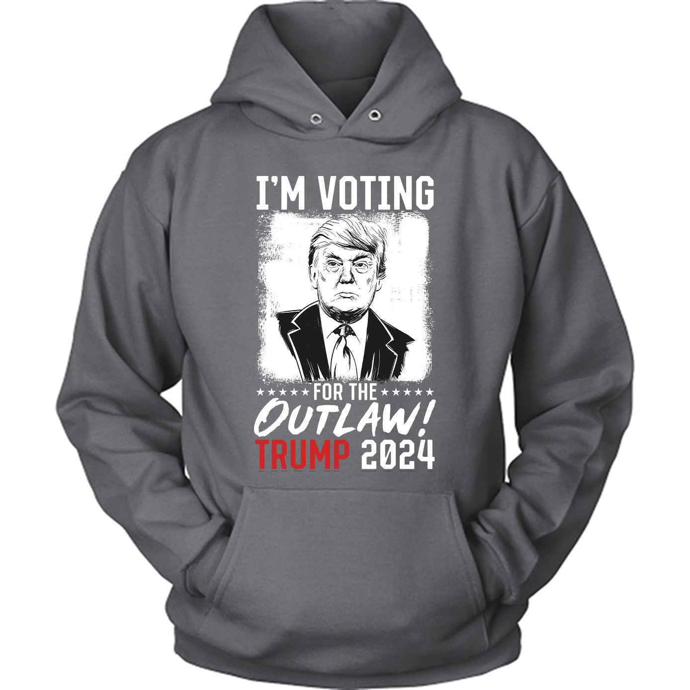 I'm Voting For The Outlaw! US Presidential Election Republican T-shirt