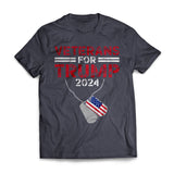 Veterans For Trump Patriotic US Election Shirt