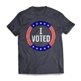 I Voted Election Button Shirt