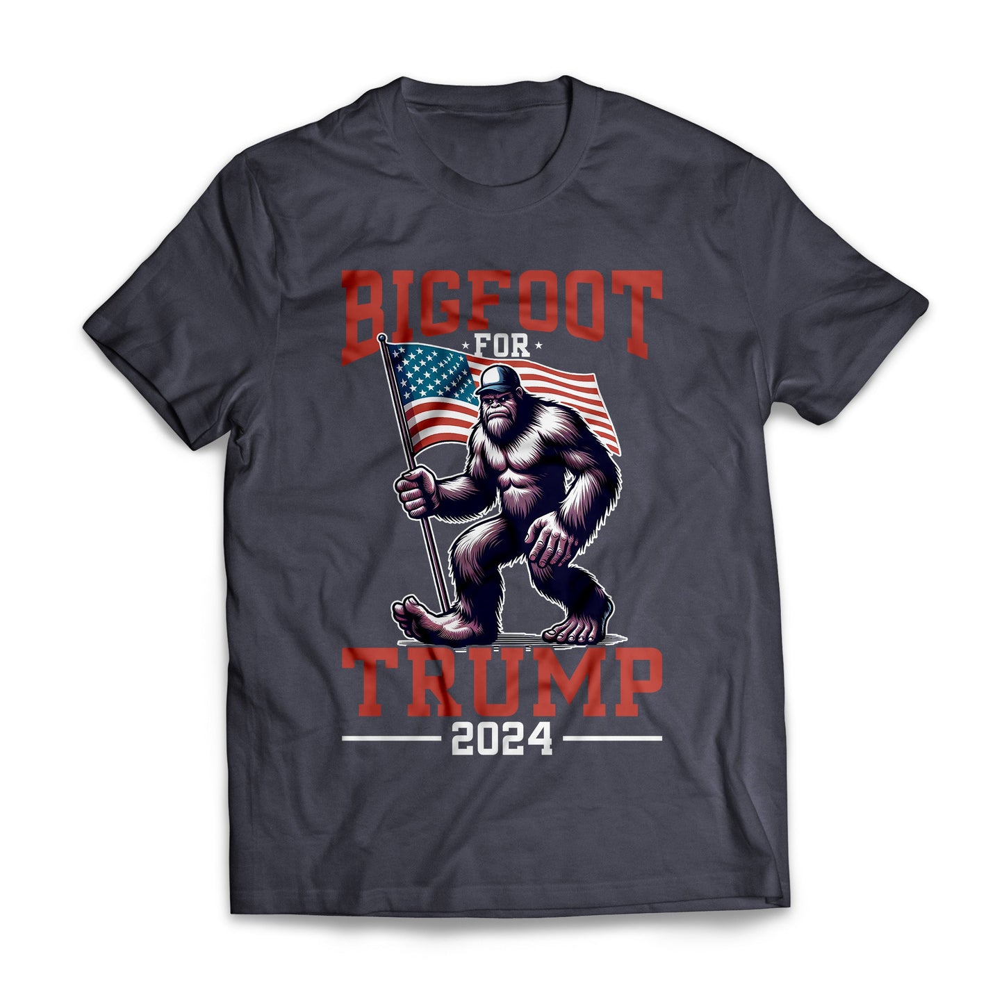 Bigfoot For Trump 2024 US Presidential Election Republican T-shirt