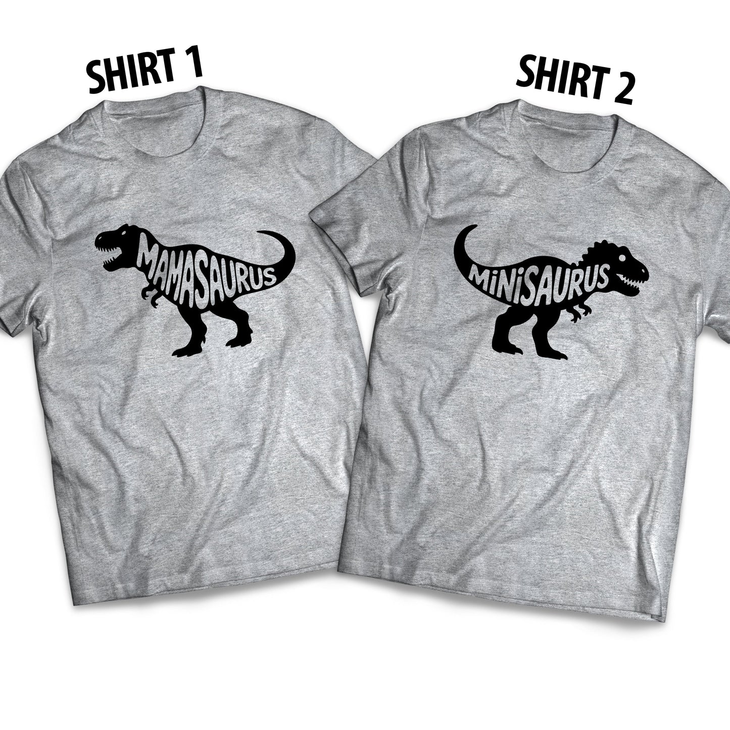 Mamasaurus and Minisaurus Rex - Adult Matching Set