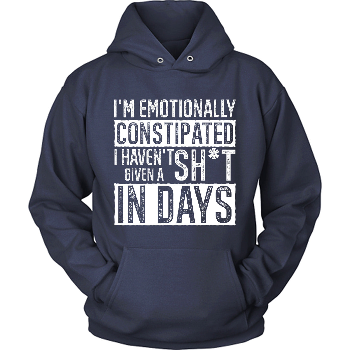 I'm emotionally constipated-censored