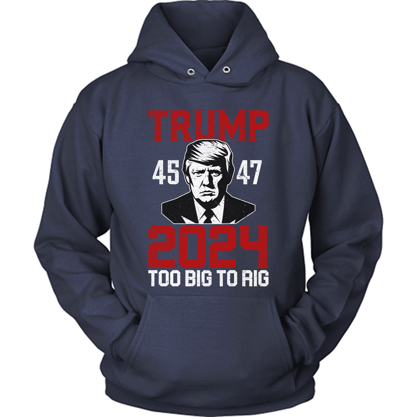 Trump 45 47 2024 Too Big To Rig US Presidential Election