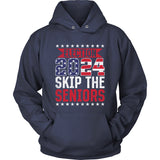 Election 2024 Skip The Seniors Funny US Election Tshirt
