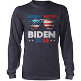 Ridin' With Biden US Election Day T-shirt