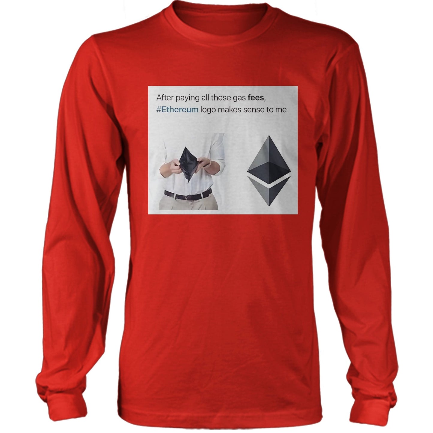 The Original Business Model Funny Etherium Crypto Trading Shirt