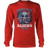 Vote For Aliens Funny US Presidential Election Parody T-shirt