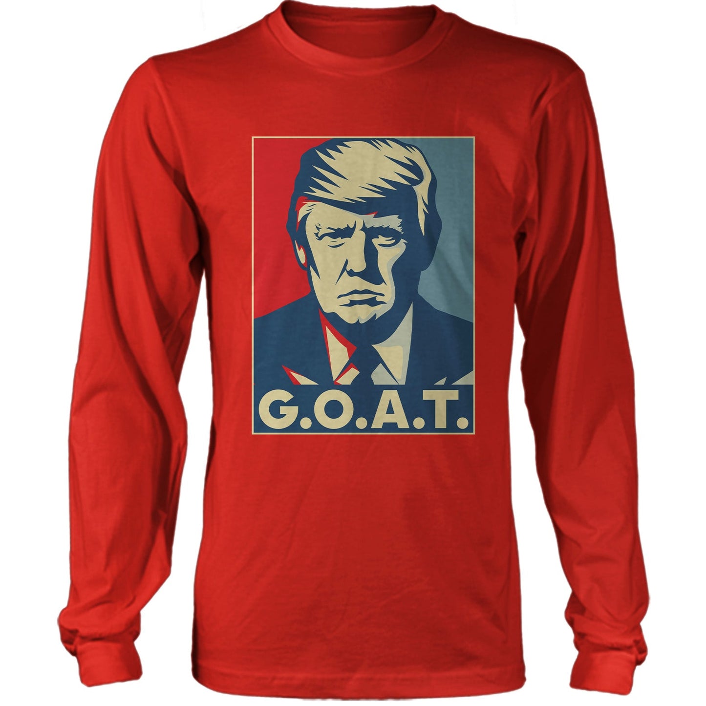 GOAT Trump US Presidential Election Republican T-shirt