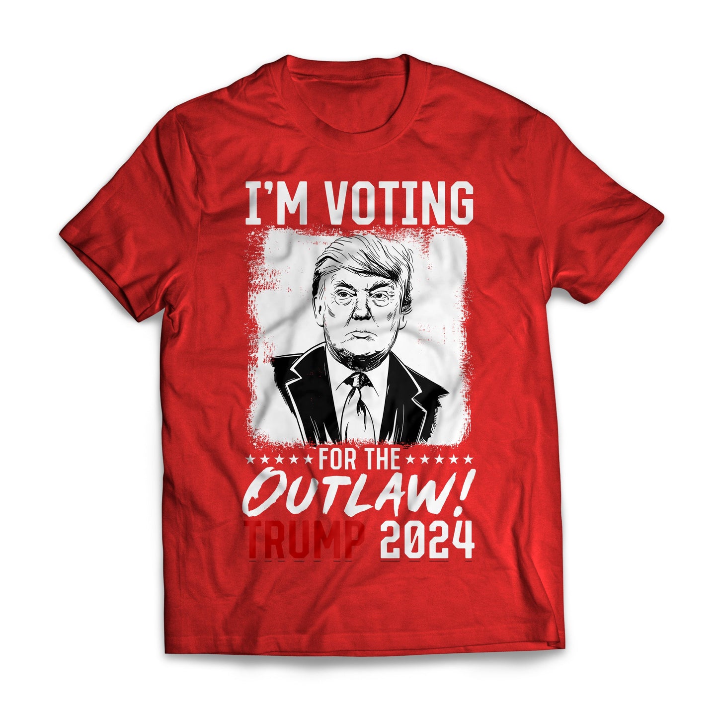 I'm Voting For The Outlaw! US Presidential Election Republican T-shirt