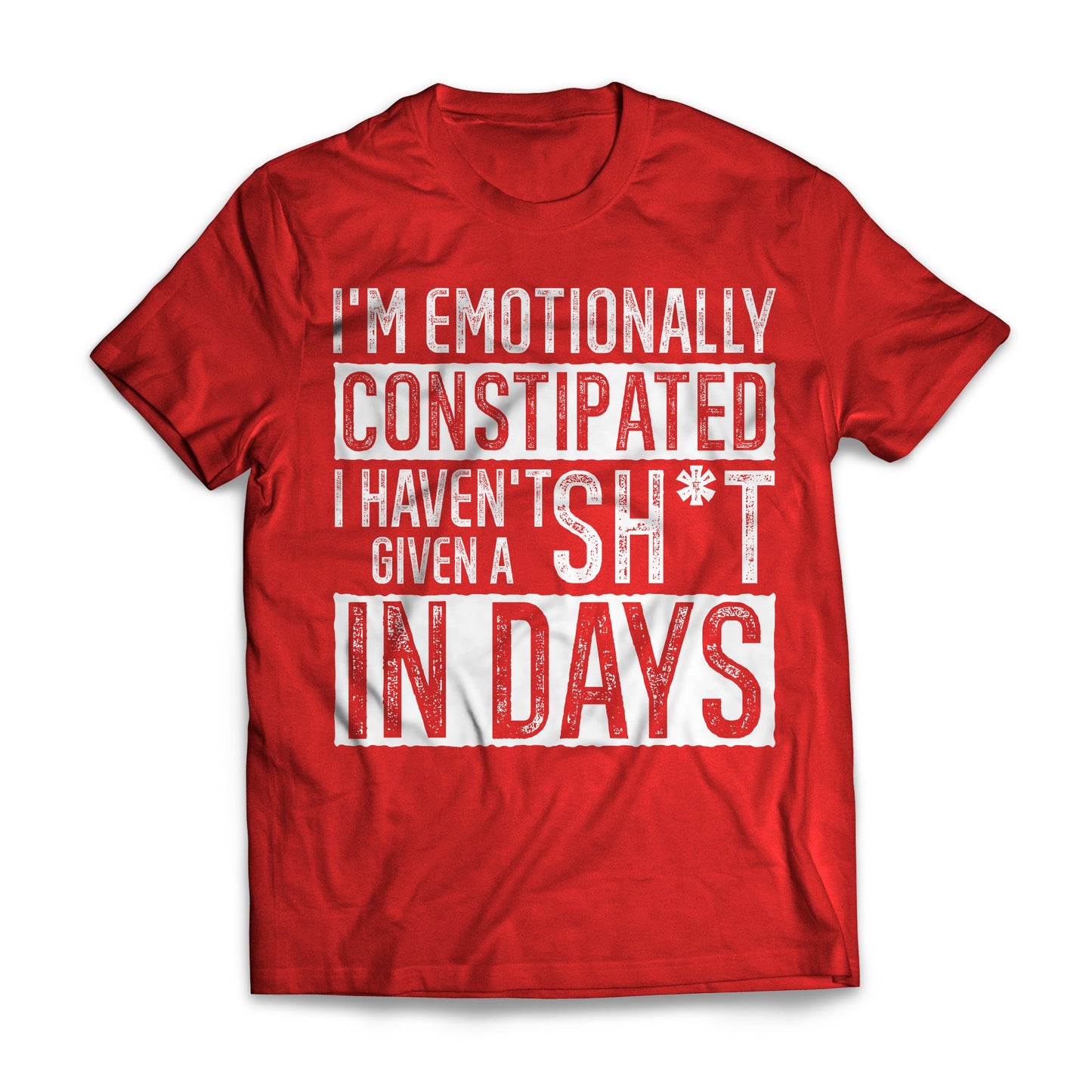 I'm emotionally constipated-censored