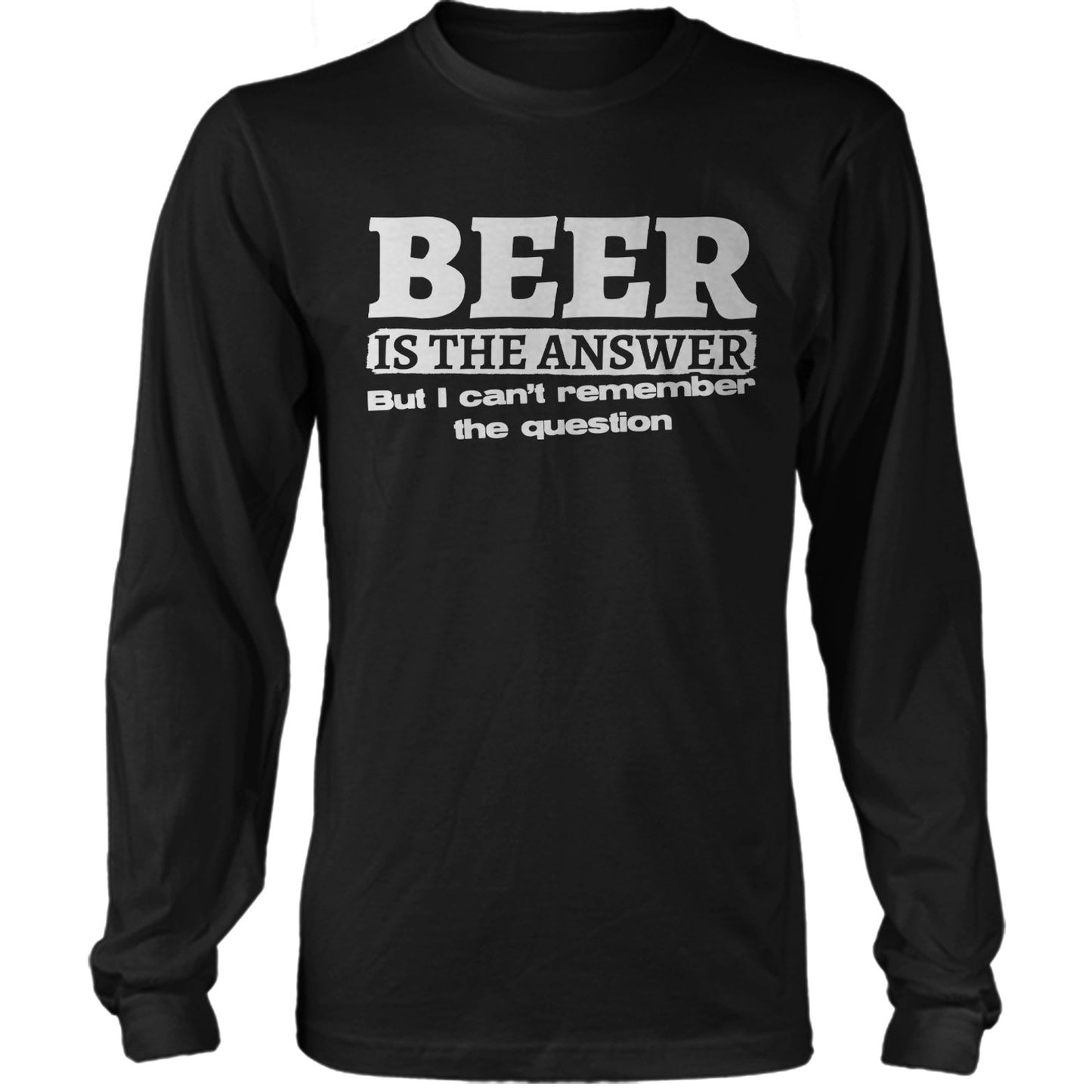 Beer Is The Answer