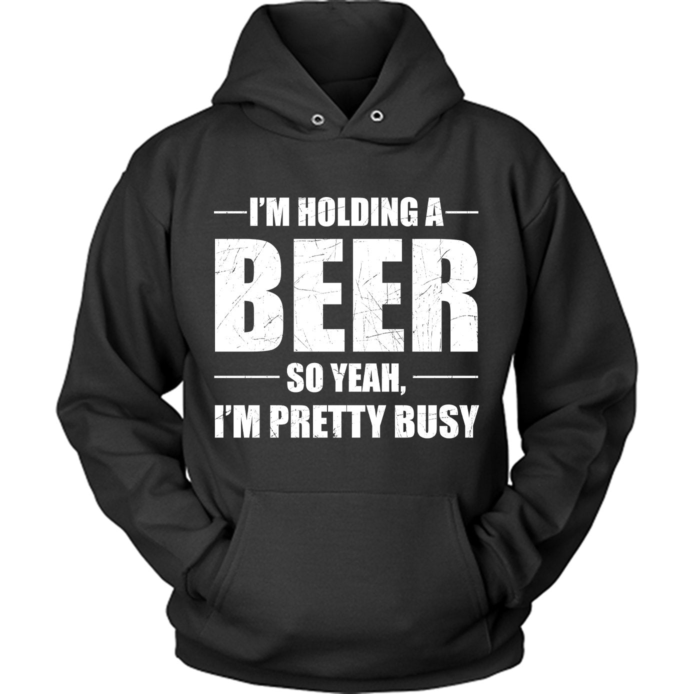 Holding A Beer