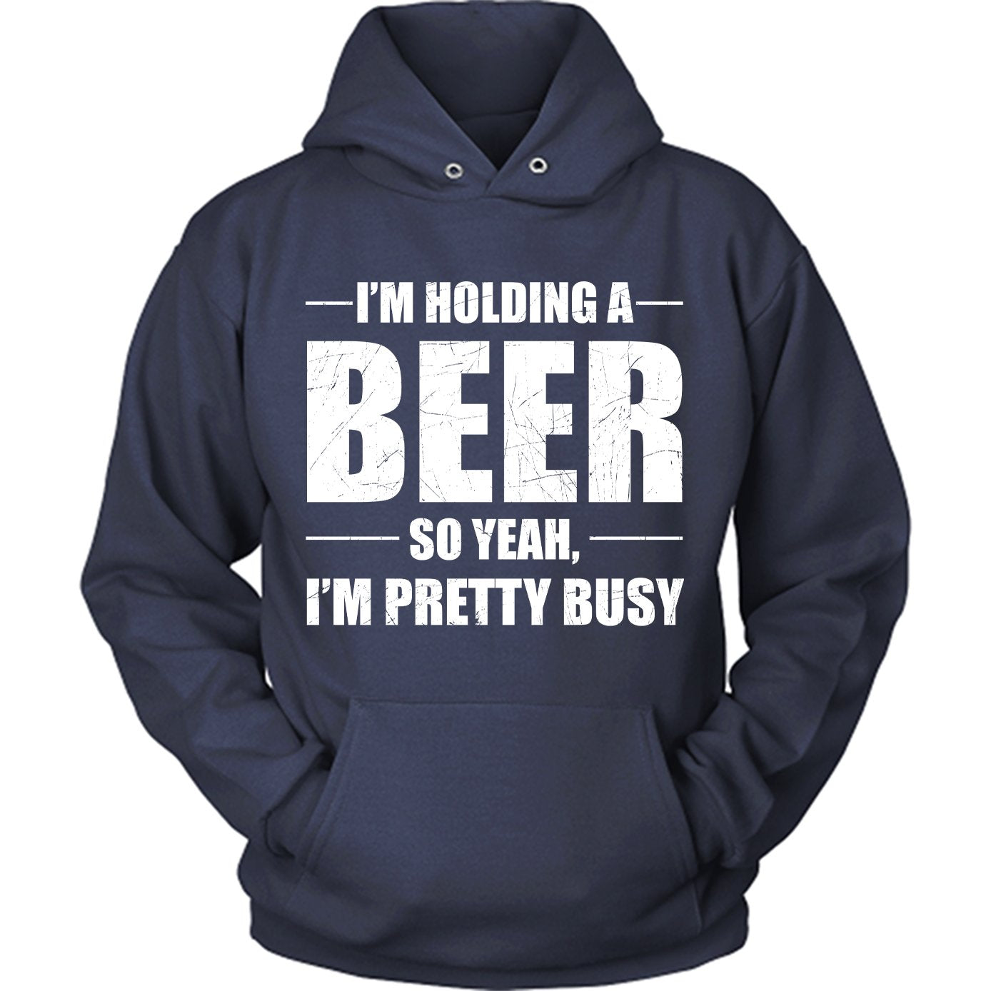 Holding A Beer
