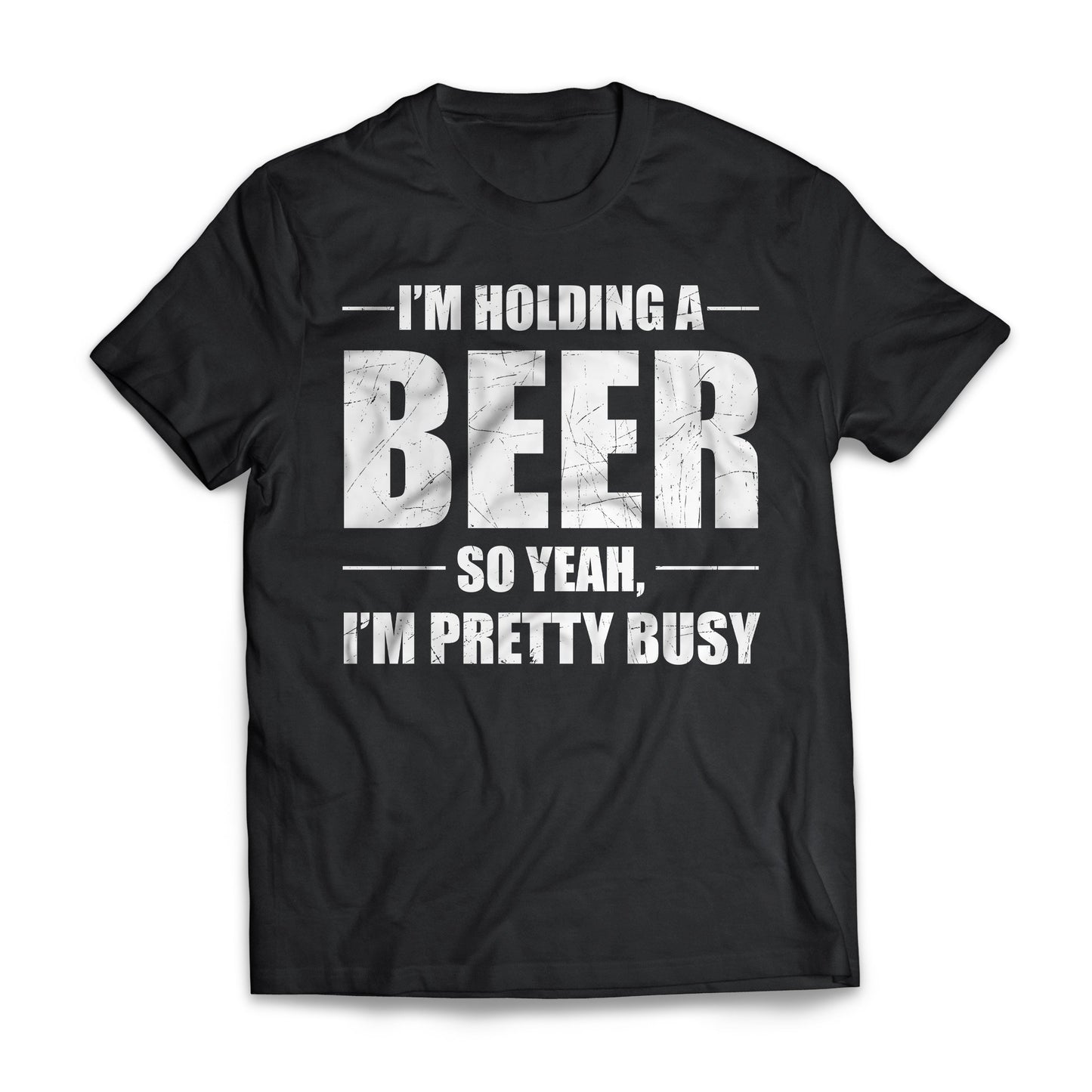 Holding A Beer