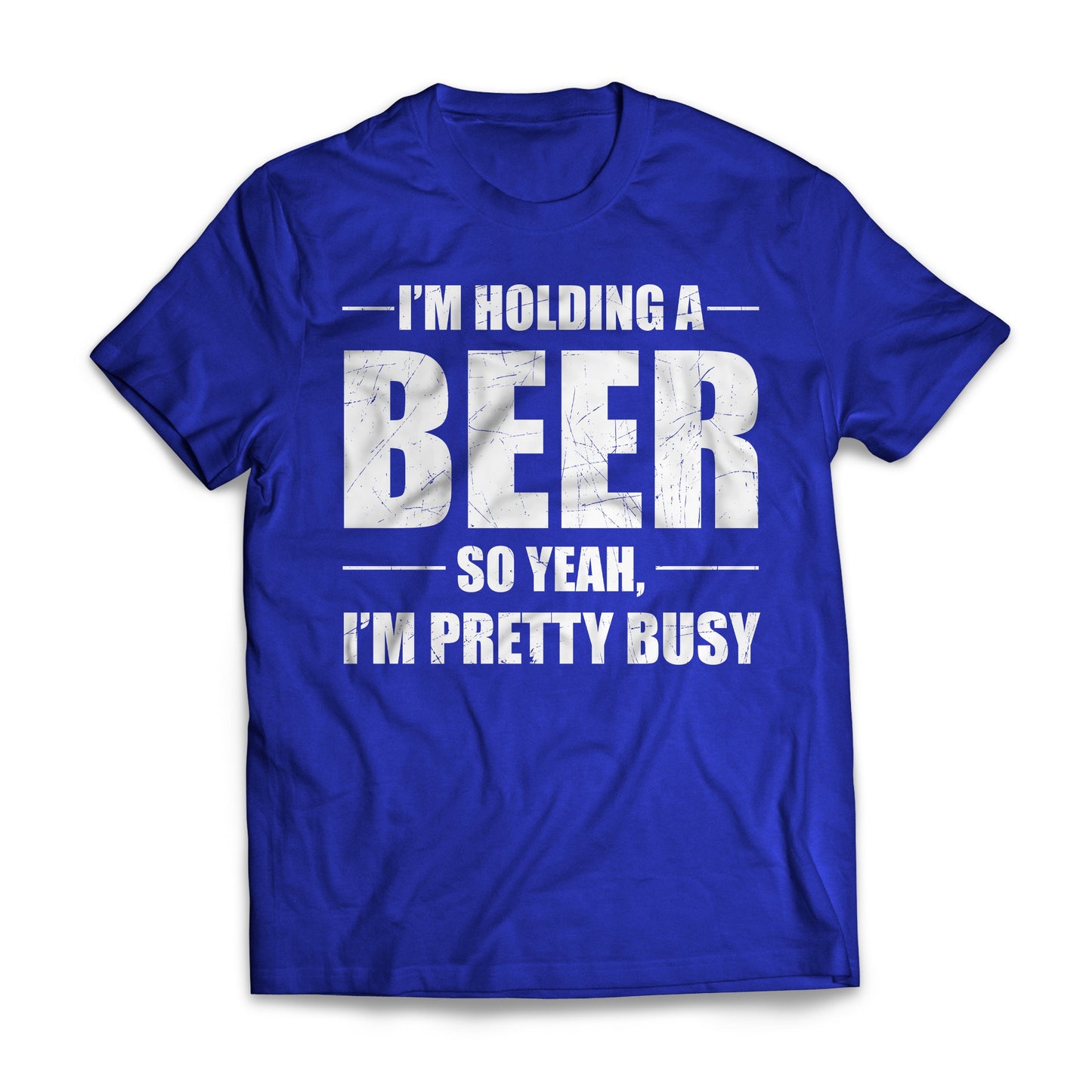 Holding A Beer