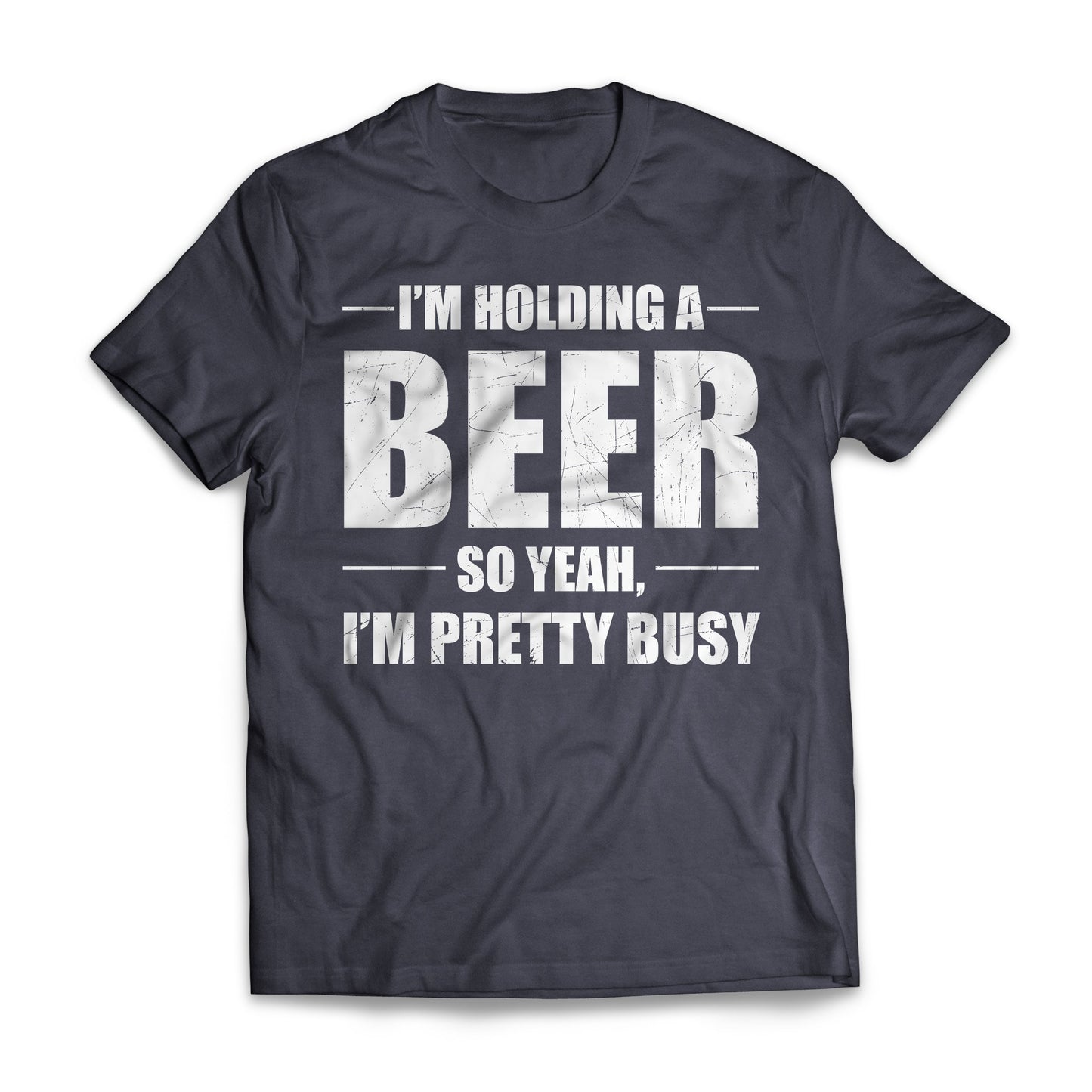 Holding A Beer