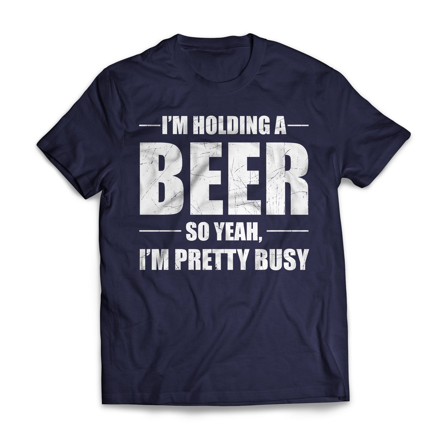 Holding A Beer