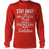 Stay Away From Negative People