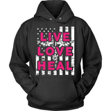 Live Love Heal Flag