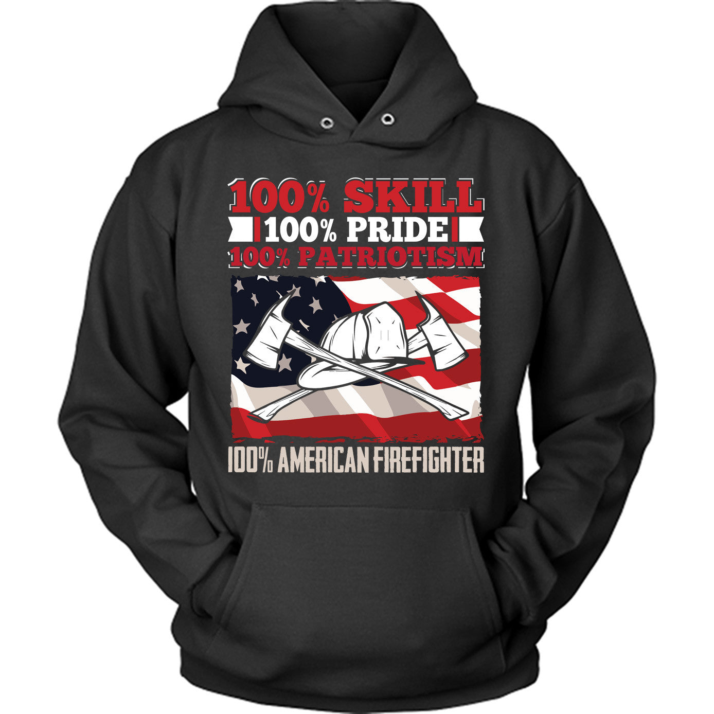 100 Percent American Firefighter