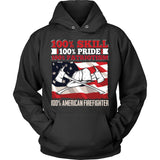 100 Percent American Firefighter