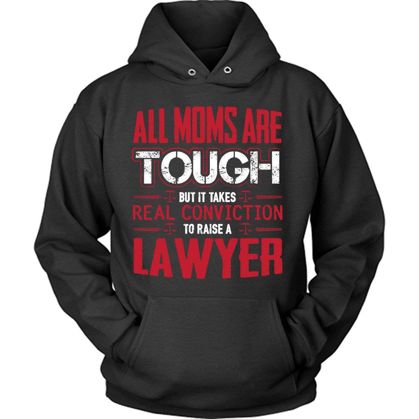 Red Tough Lawyer Mom