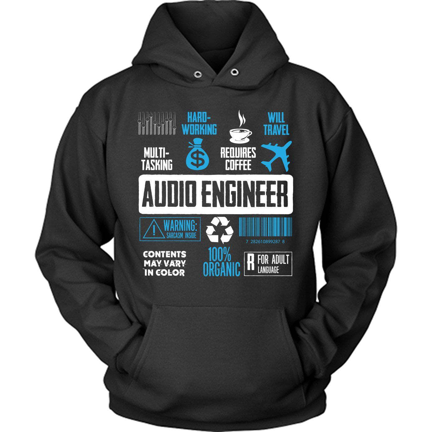 Hard Working Audio Engineer