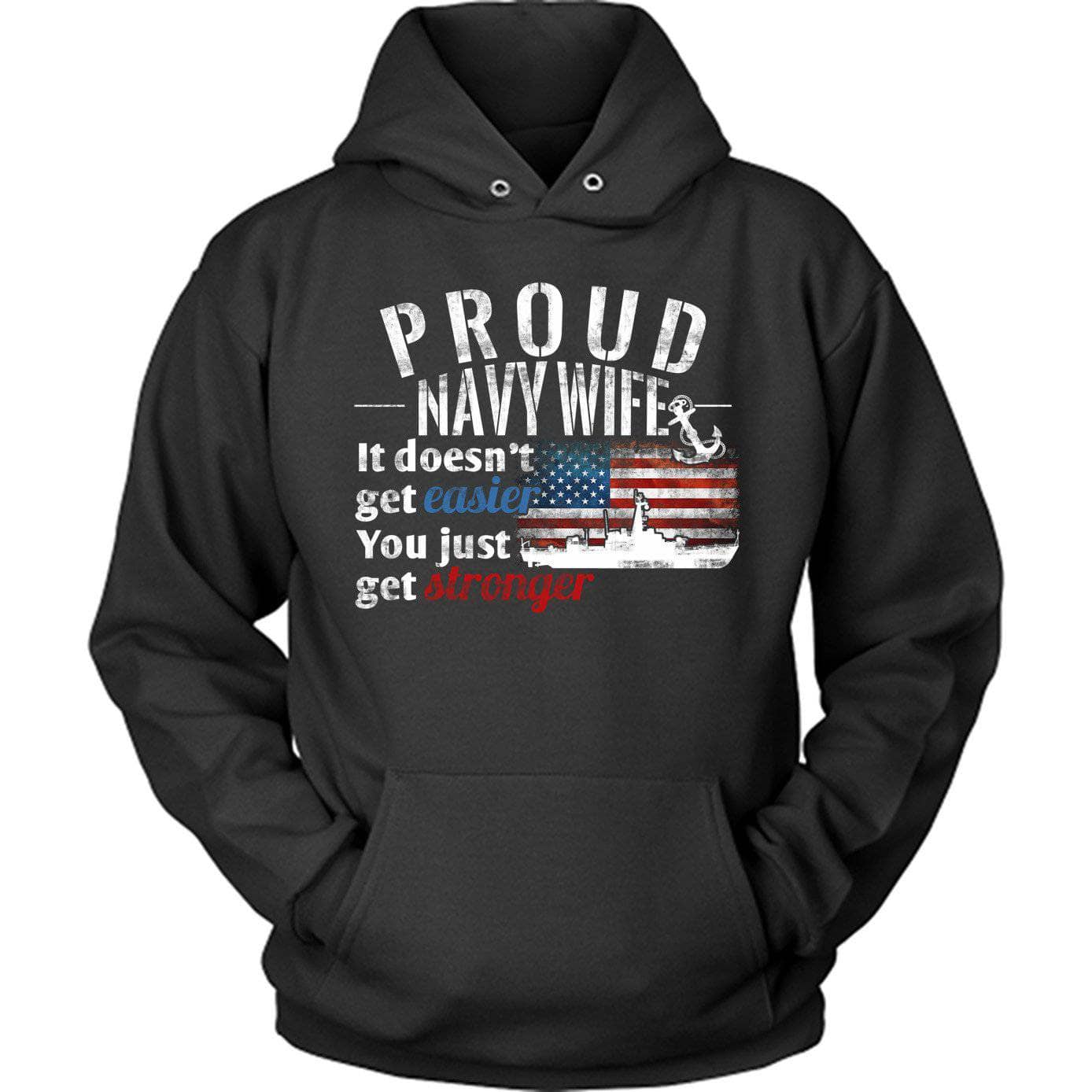 Proud Navy Wife Military Navy T Shirt GetShirtz