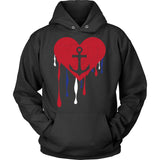 Navy Bleeding Heart