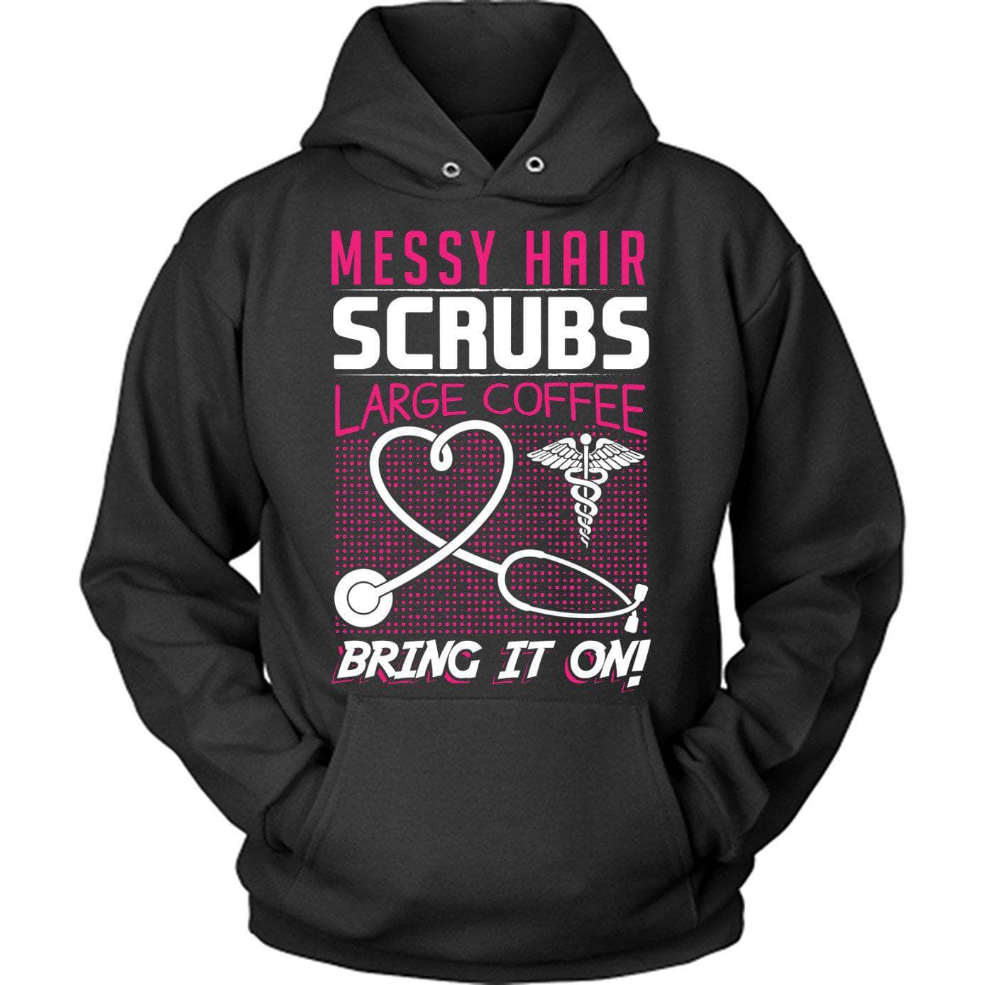 Messy Hair Scrubs