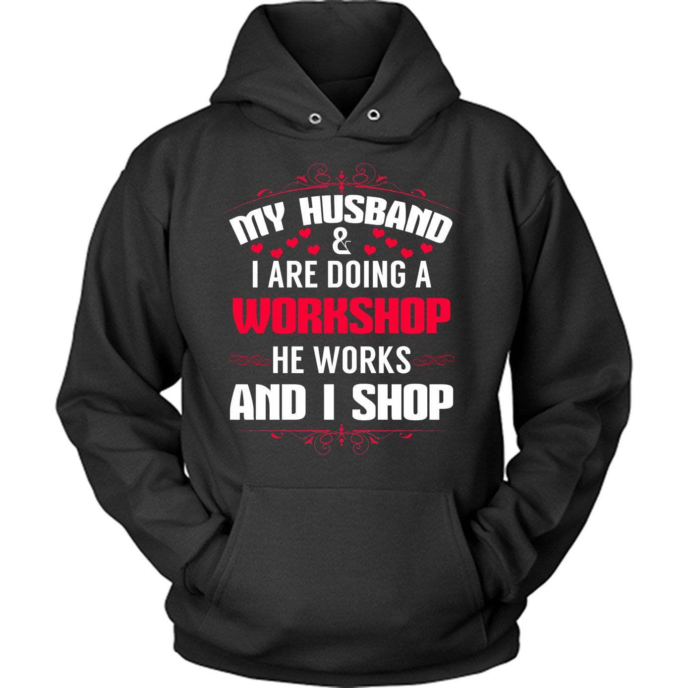 He Works I Shop