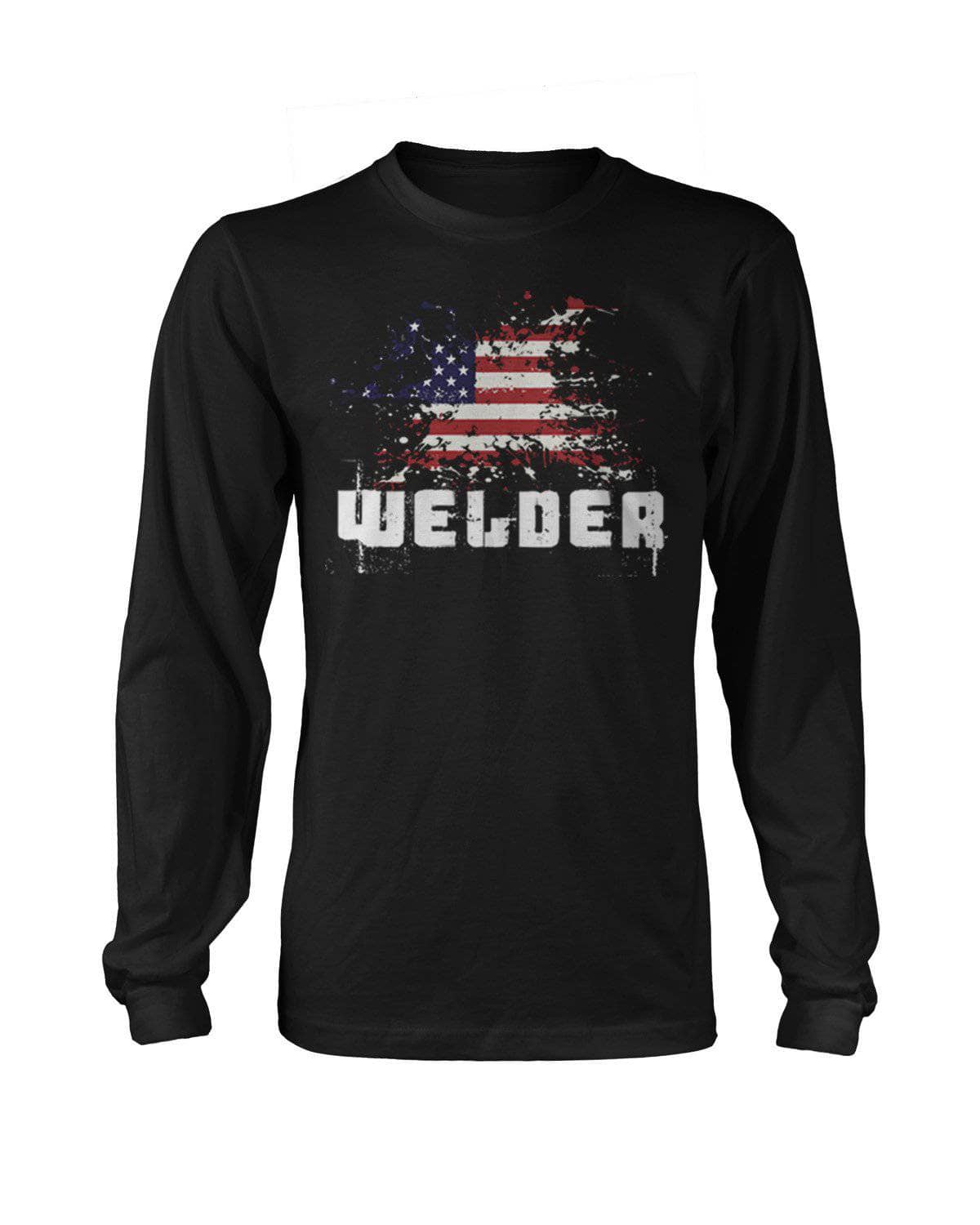 Welder Grunge Flag