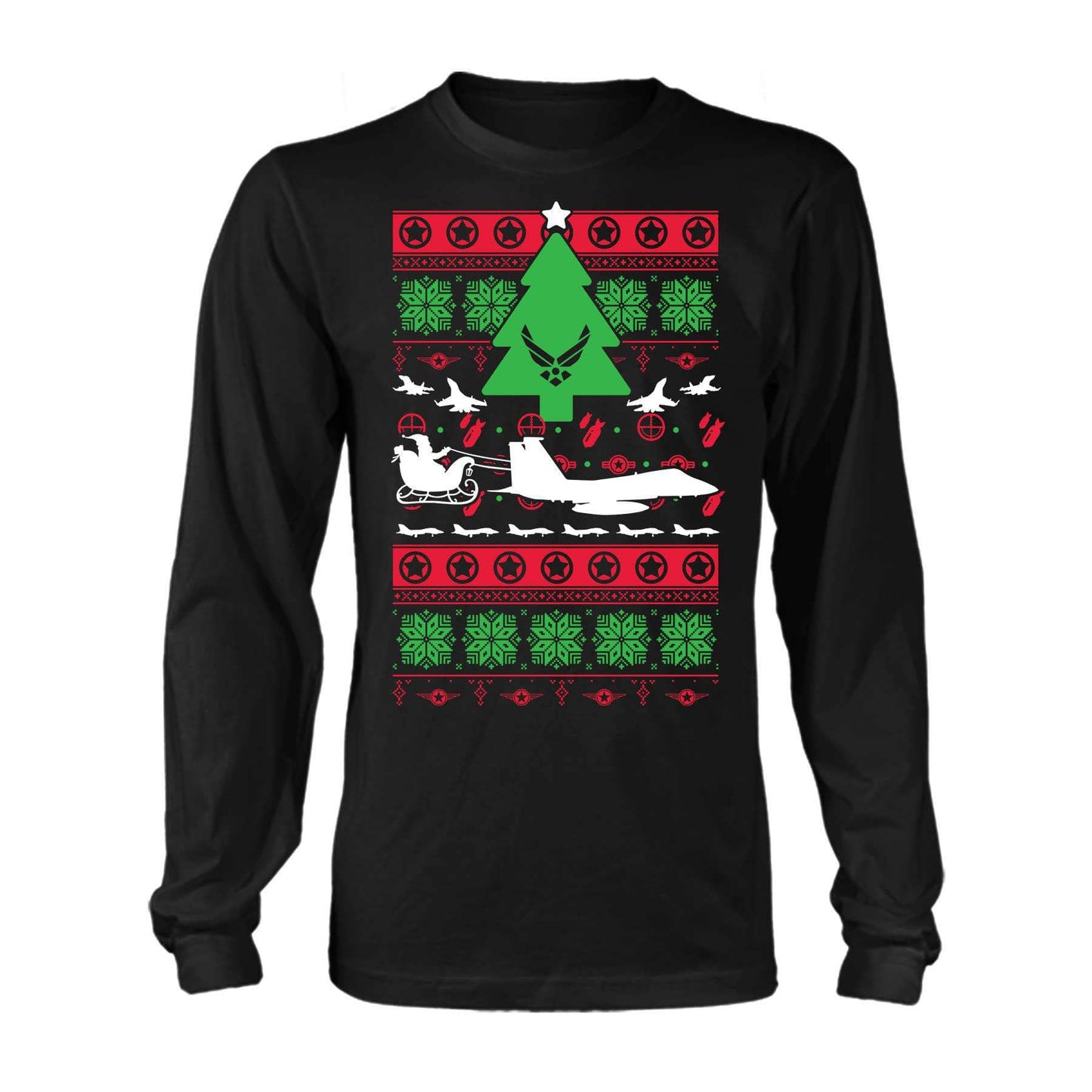 Christmas Sweater Air Force