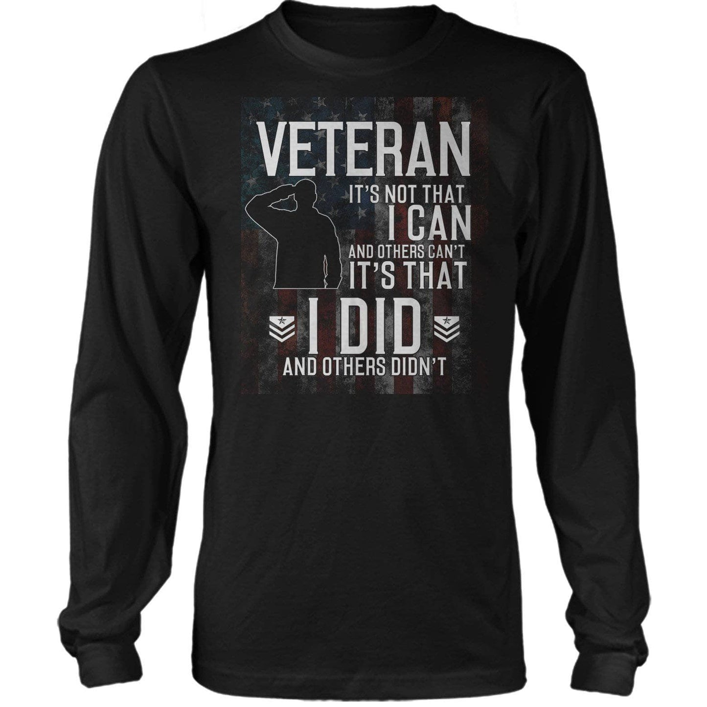 Veteran Did Other Didn'T