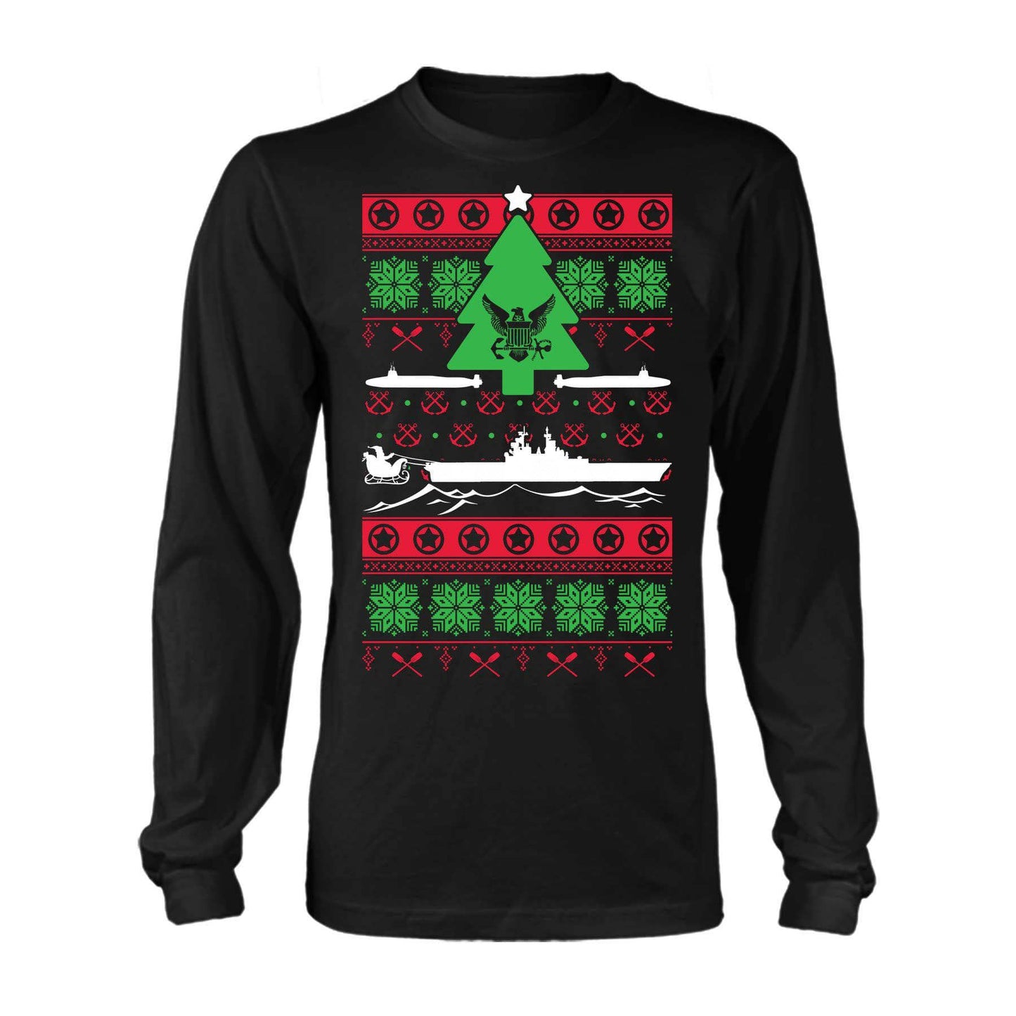 Christmas Sweater Navy