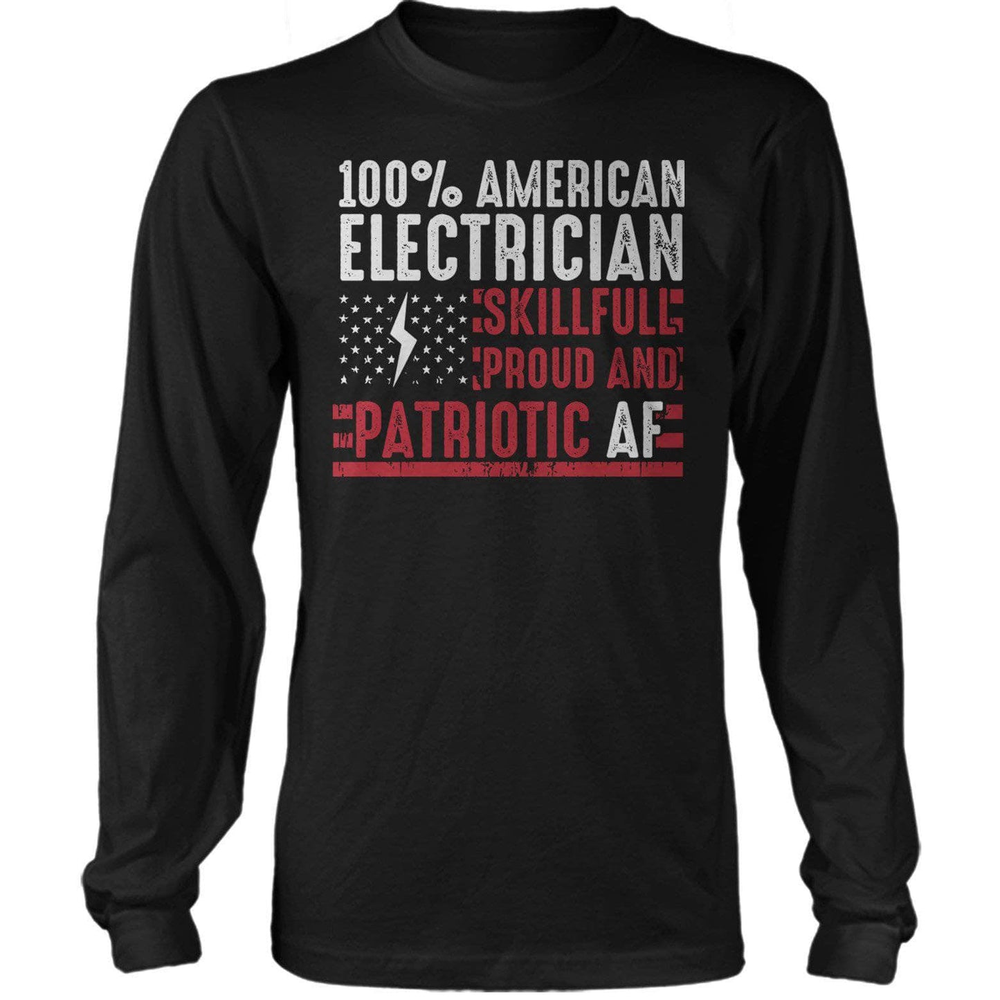 Electrician Patriotic AF