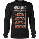 Mechanic Hourly Rate