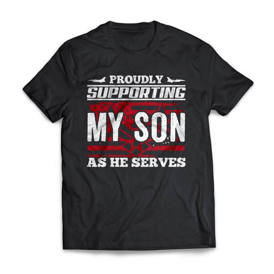 Air Force Supporting Son