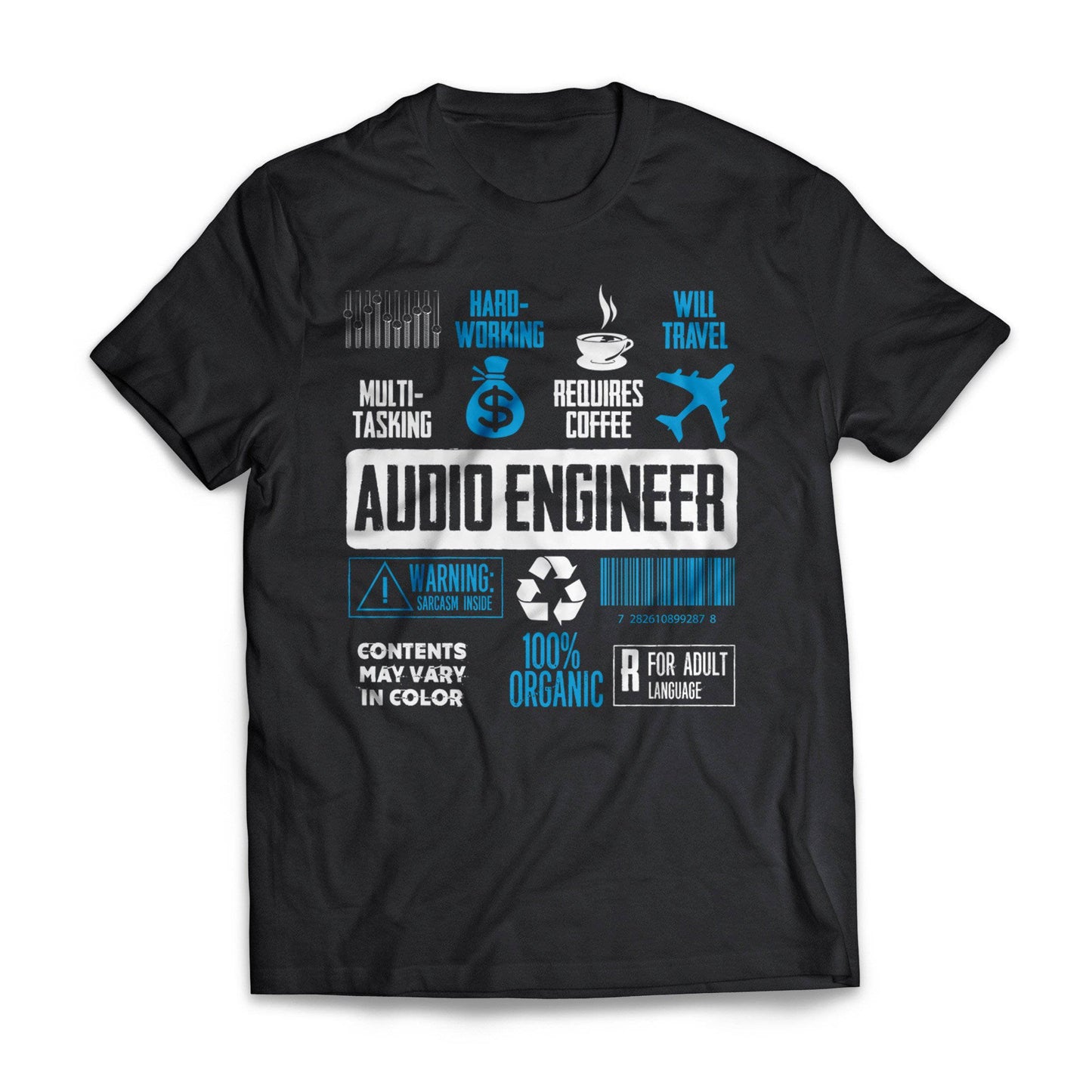 Hard Working Audio Engineer