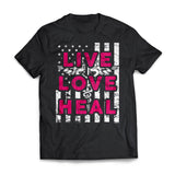 Live Love Heal Flag