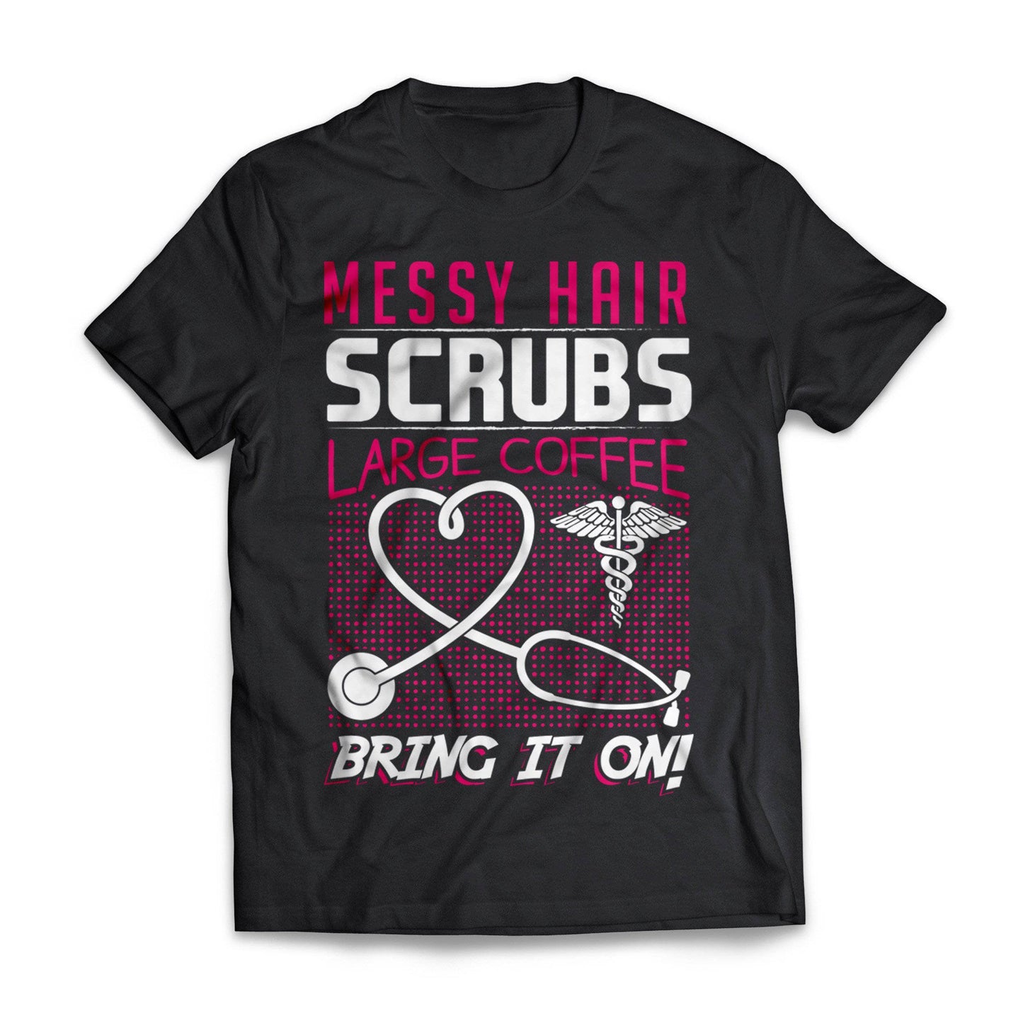 Messy Hair Scrubs