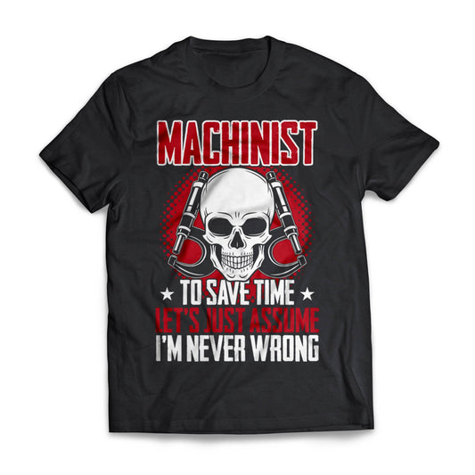 I'M Never Wrong Machinist