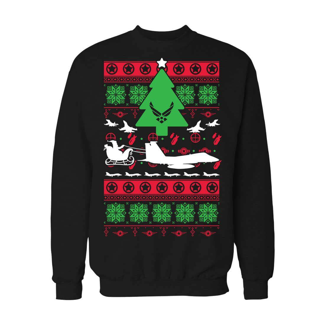 Christmas Sweater Air Force