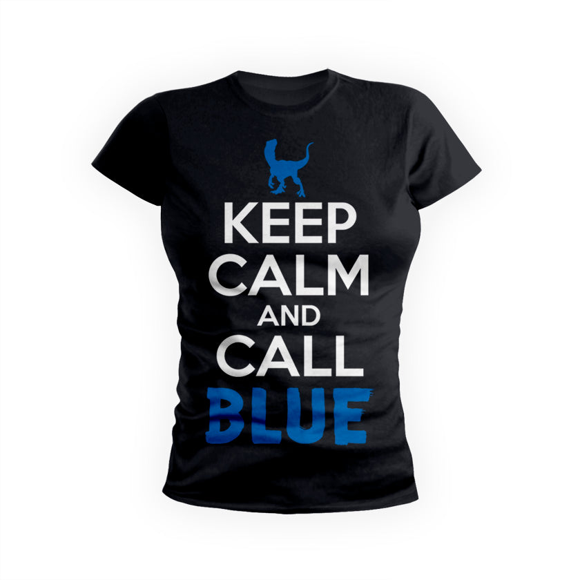 Keep Calm Call Blue