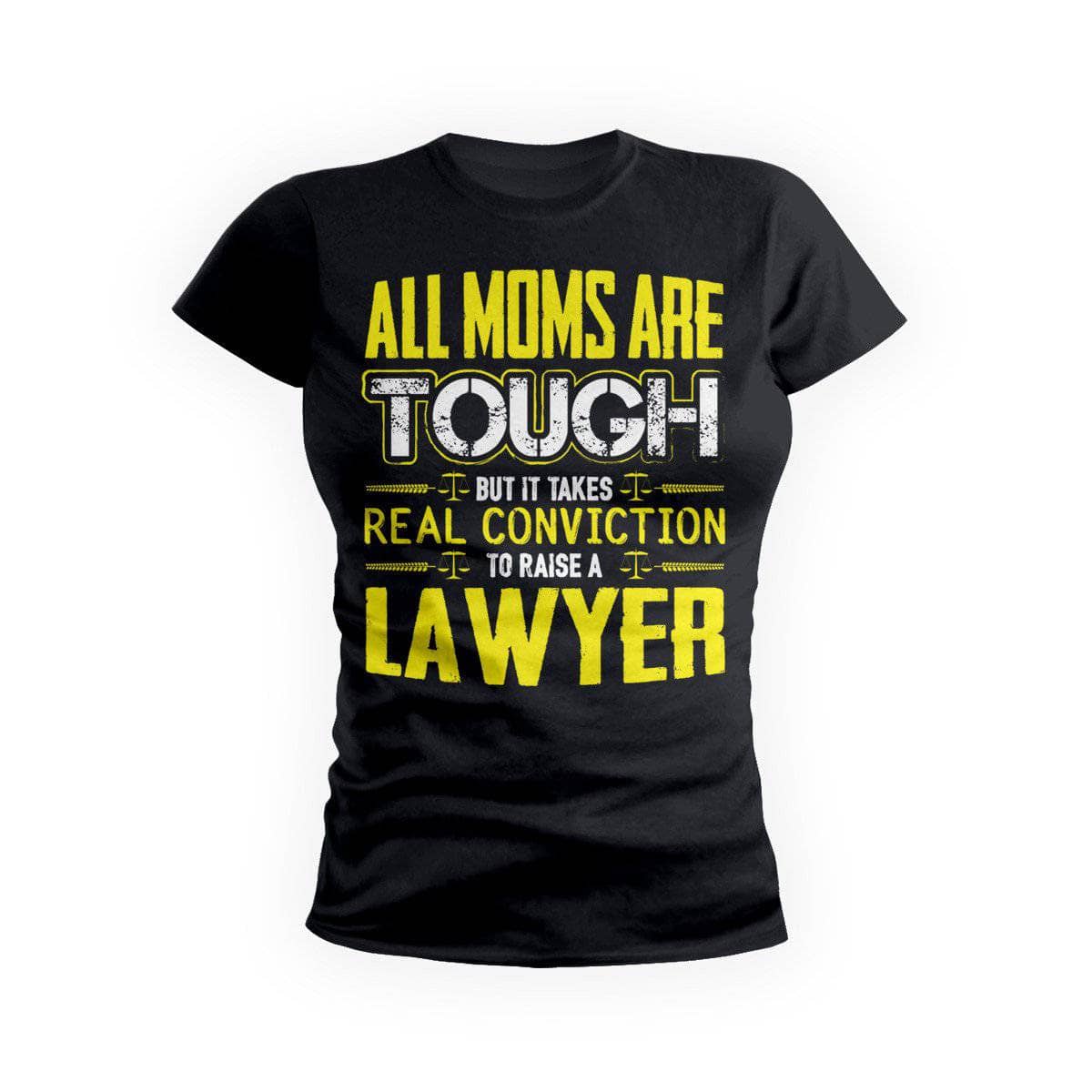 Yellow Tough Lawyer Mom